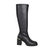 BOTA MUJER STHEF VESTIR NEGRO 8112